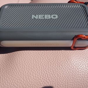 Gray and White Portable Power Bank